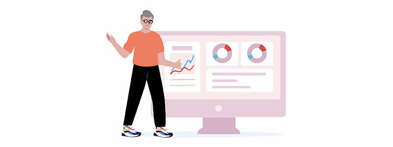 Illustration d'un graphique