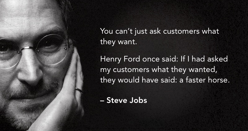 Citaat van Steve Jobs
