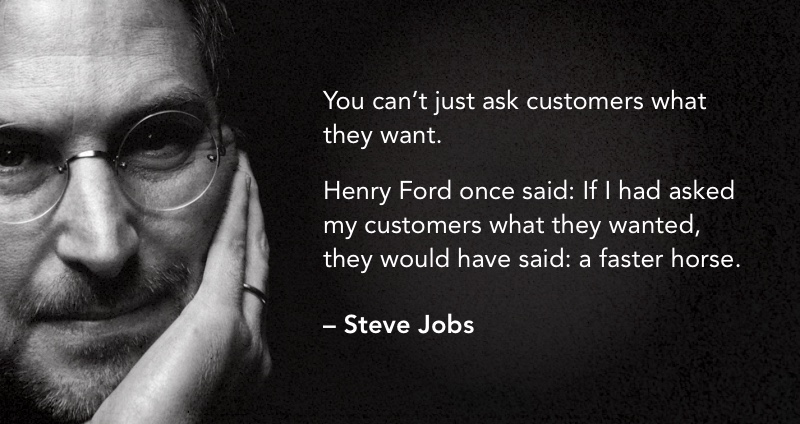 Steve Jobs quote