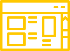 Icône Plateformes et interfaces web