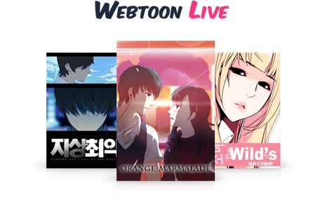 Logo van Webtoon Live